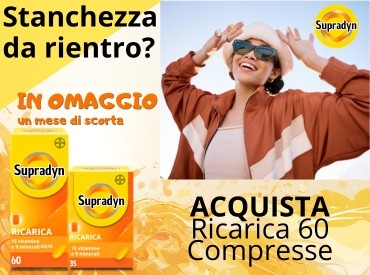 Ogni acquisto del 90cpr altre 35cpr in regalo